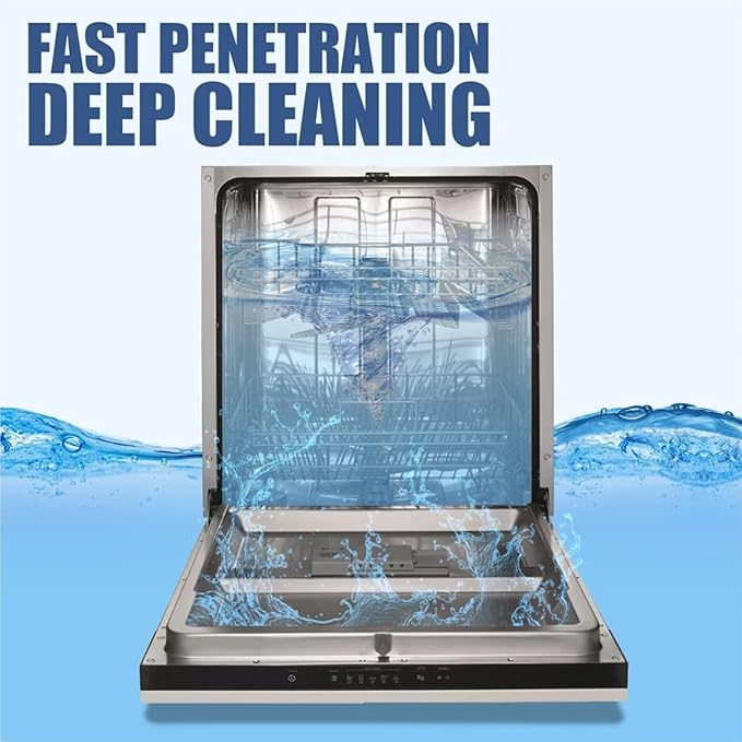 Dishwasher Cleaning Tablets (20 Pcs/Box) Degreasing and DegreasingKitchen Cleaning Tools(200pcs 10Boxes)