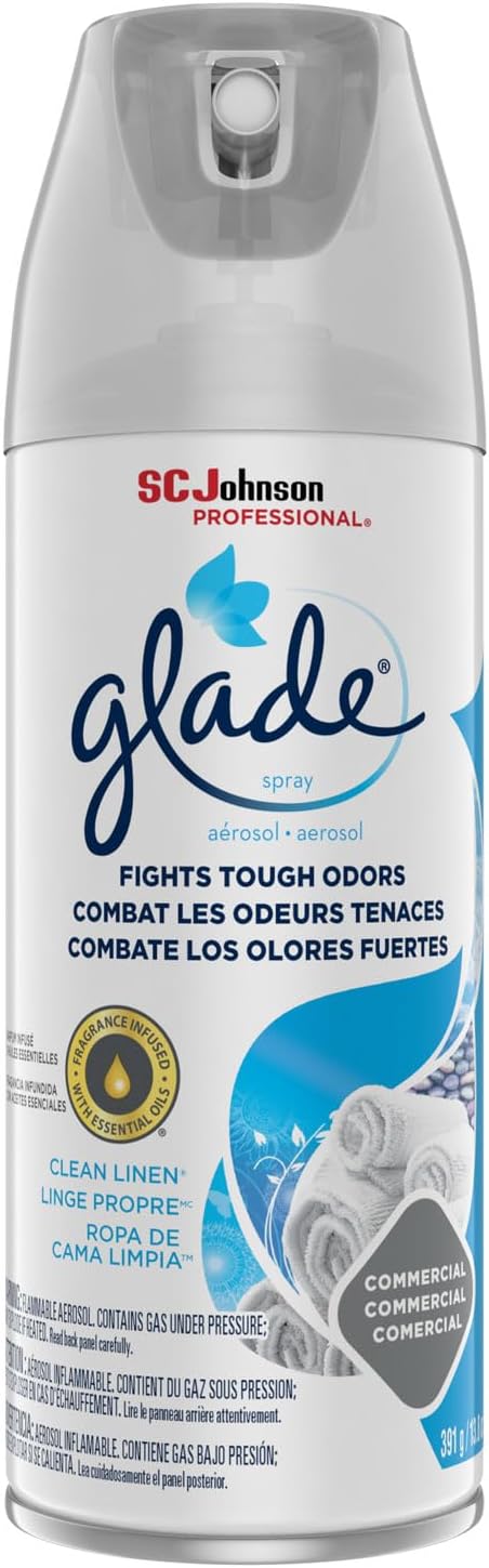 Glade Air Freshener Clean Linen 13.8 Oz