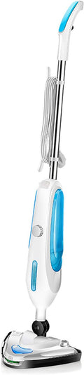 Steam Mop Cleaner Hand 3-in-1 Multifunctional Surface Vacuum Cleaner Cleaning and Dry Cleaning High-Efficiency Household Steam Cleaner Blue (Blue)