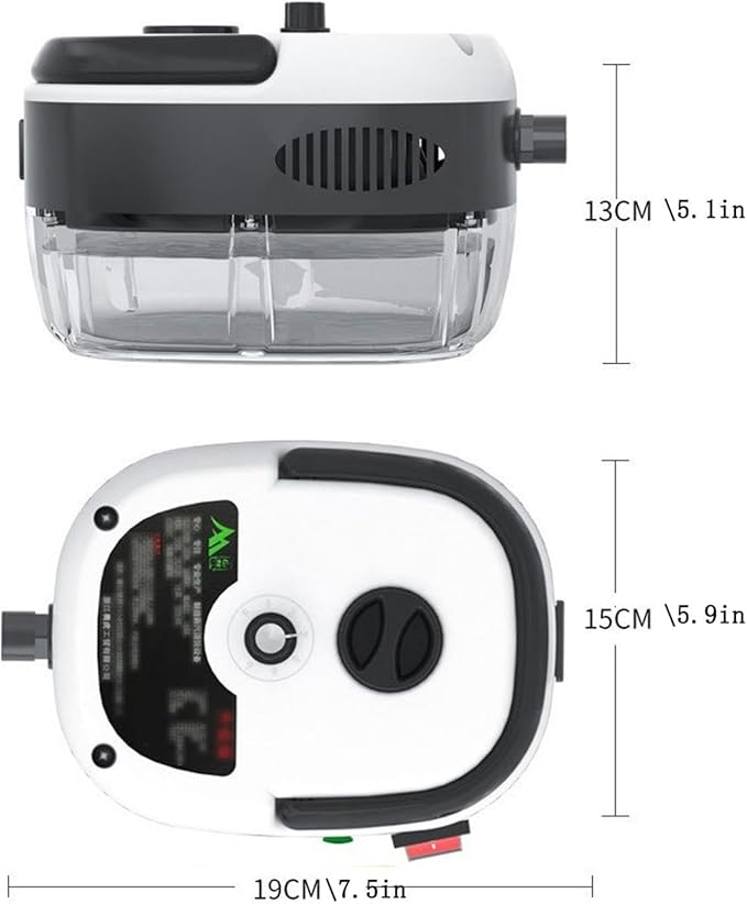 2500W Handheld Steam Cleaner Portable High Temperature Pressurized Steam Cleaner Carpet Steam Cleaner with Brush Heads High Pressure Steamer Mini Power Cleaning Steamer for Furniture Bathroom Car