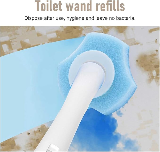 Disposable Toilet Cleaning System Disposable Toilet Flushable Refill Fresh Brush Flushable Refills - 60 Refills