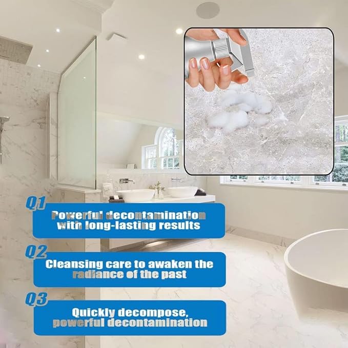 Stubborn Stains Cleaner - Bathroom Descaler Cleaner Limescale Cleaner Luckydogs Multipurpose Bathroom Foam Cleaner All-Purpose Bathroom Descaler Foam Cleaner Spray (5 bottle)