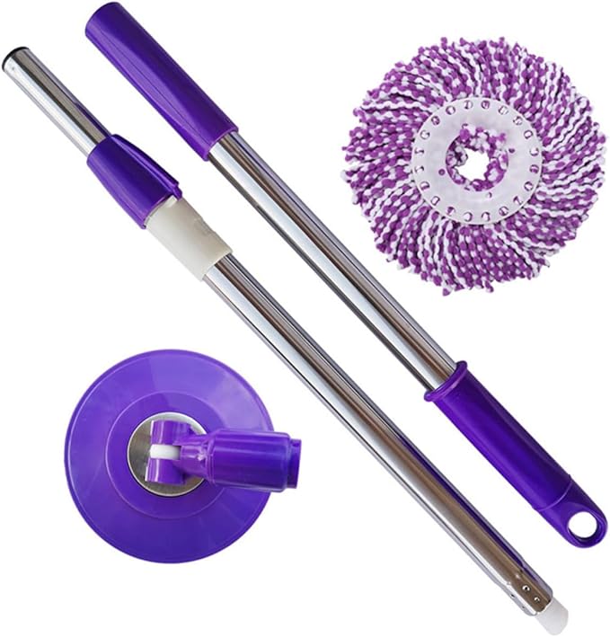 Telescopic Mop with Detachable Handle Design for Household Cleaning Various Surfaces to Efficient Water Absorption