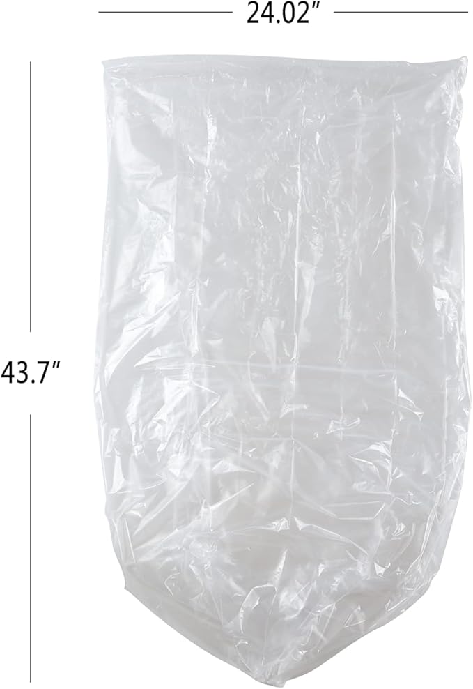 18 Gallon Tall Kitchen Trash Bags Clear Trash Compactor Bags 95 Count