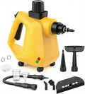 Handheld Steam Cleaner for Home Car Carpet - Pressurized Portable Steamer with 9 PCS Attachments for Deep Cleaning Tile Grout &amp Surfaces - Handheld Steamer Machine &amp Cleaning Tools Included