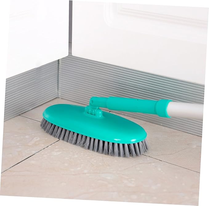 GARVALON Flexible Floor Cleaning Brush Long Handle Floor Brush Home Accessories