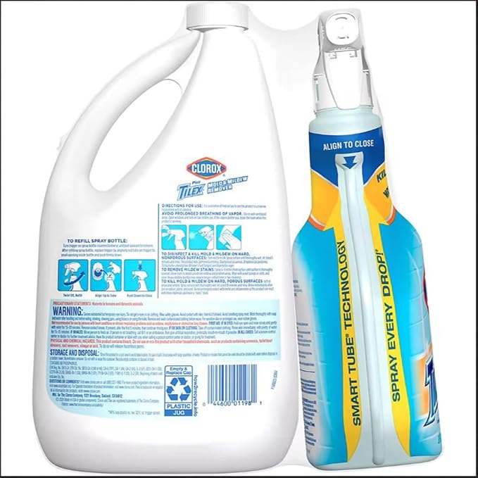 Tilex Clorox 2 Piece Set Clear 96 Fl Oz