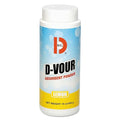 Big D BGD 166 16 oz Lemon Fragrance D-Vour Absorbent Powder