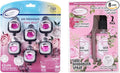 Air Jungles Car Air Freshener Vent Clip 6Pack and Shoe Deodorizer Spray 2Pack