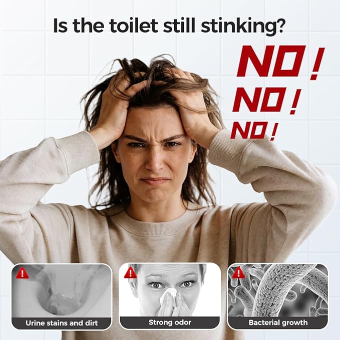 2026 Upgrade Toilet Bowl Cleaner Toilet Cleaning Foam Power Foaming Toilets Clean Clean Foam Cleaner Touch Free Foaming Powder – Bathroom Cleaning Powder (3PCS)