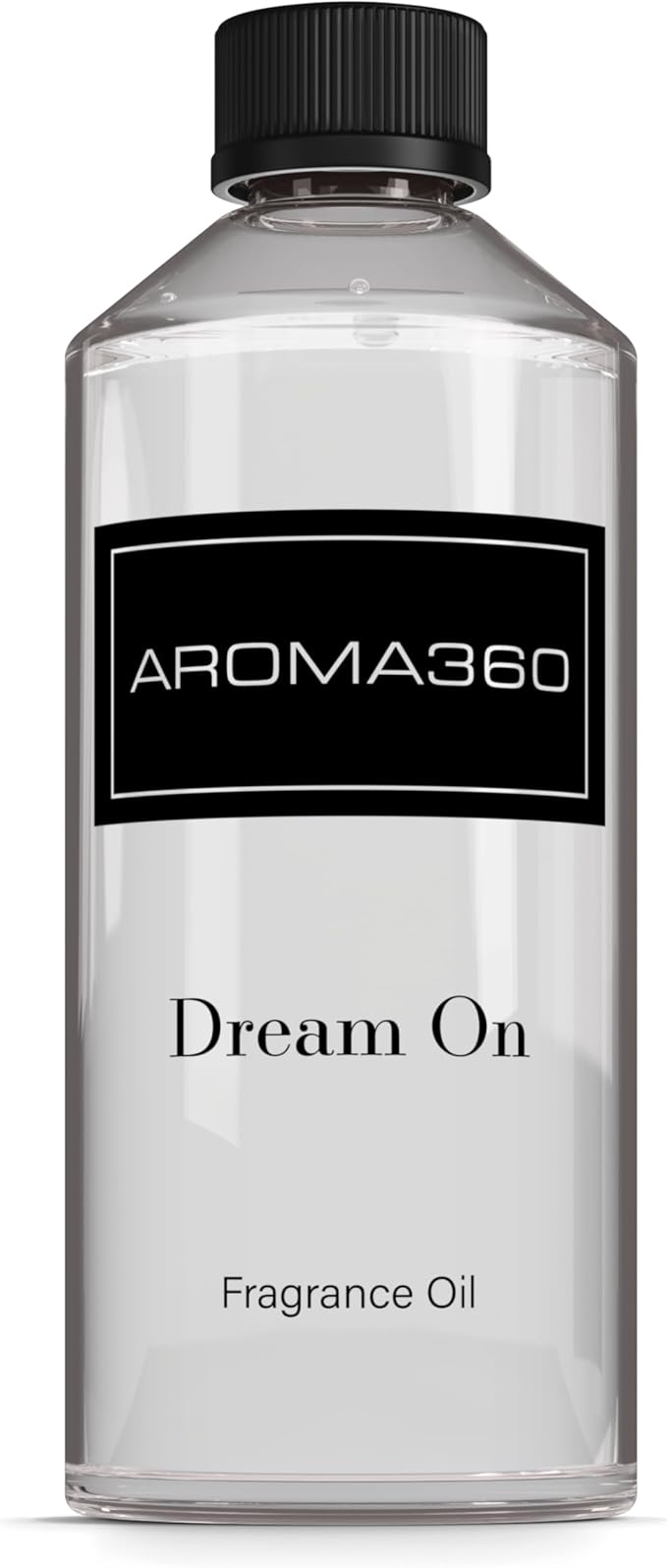 Aroma360 Dream On Fragrance Oil Blend - 500ML - Scented Aromatherapy Diffuser Oil with Serene White Tea Healing Aloe Vera and Warm Earthy Cedar