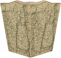 WB1823 - Vermont &amp New Hampshire Antique Map Wastepaper Basket