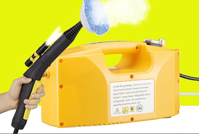 2600w High Pressure Steam Cleaner Portable Steam Cleaning MachineHandheld Steam Cleanerfor Most Floors Counters Car Seats