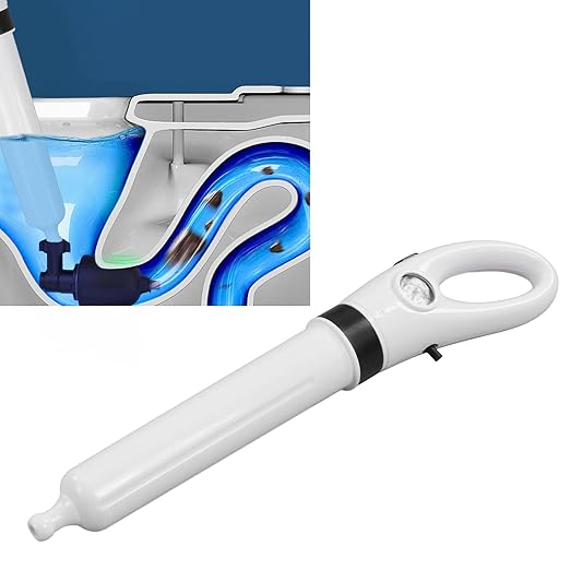 High Pressure Pneumatic Drain Unblocker Manual Cleaner for Toilets and Sinks – Effective and Efficient Dredging Equipment Suitable for Various Pipelines