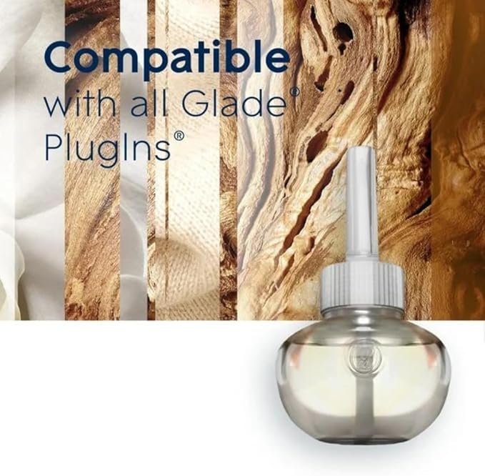 Glade Plugins Refills Sheer Vanilla Embrace 1.34 FL OZ 2 CT (Pack of 10)