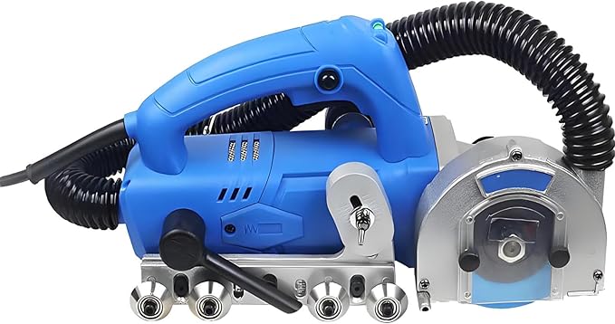 Electric Grout Removal Tool Tile Grout Remover Machine with 9000RPM &amp Diamond Blade for Cleaning Grout Between Tiles Floor DIY Regrouting Tool 220V