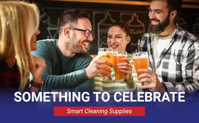 Nu-Foam Glass Washing Powder - Detergent for Bar Glassware – Original Streak-Free Solution - Hand Washing Bar Tavern Brewery Supplies - Concentrated 2 Lb Jar
