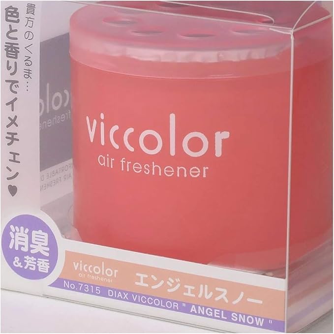 Viccolor Angel Snow Scent Air Freshener JDM Japan - 4 Packs