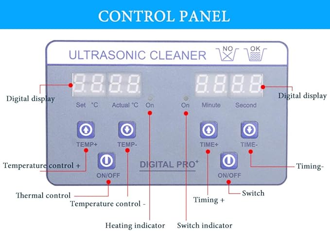 CGOLDENWALL PS-08A 1.3L Ultrasonic Vinyl Cleaner Audio Desk Systeme Premium ultrasonic cleaning machine