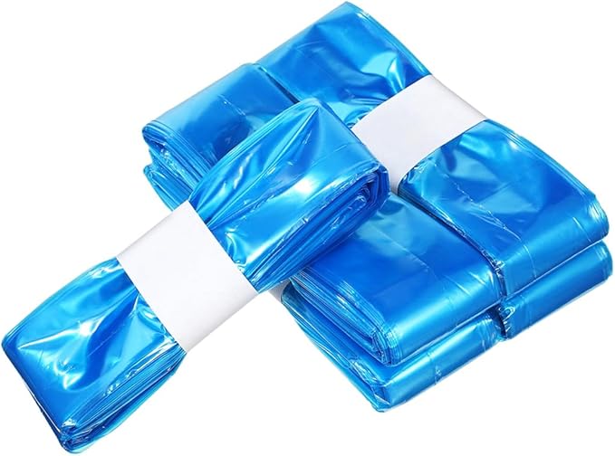 IMIKEYA 5 Rolls Blue Pe Diaper Trash Bags 260mm X 7m Thickened Odor-resistant Disposable Liners for Diaper Pails Household and Outdoor Waste Disposal