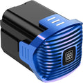 V-B8 Vacuum Replacement Rechargeable Battery 2500mAh 22.2V 55.5Wh Lithium Ion Cordless Vacuum Cleaner Lightweight Stick Up to 50 Min Runtime Blue (NOT for V-S12)