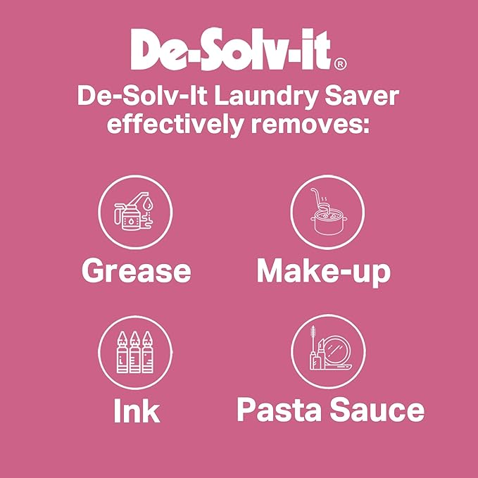 Orange-Sol De-Solv-It Laundry Saver Odor &amp Stain Remover for Laundry Safe on Hair &amp Skin 32-Ounce