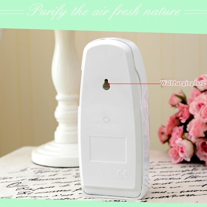 4 Pcs Automatic Air Freshener Spray Dispenser Wall Mounted or Free Standing Automatic Spray Dispenser Commercial and Home Use Battery Not Include