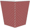 Marye-Kelley WB2993-Chelsea Red Wastepaper Basket