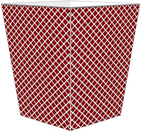 Marye-Kelley WB2993-Chelsea Red Wastepaper Basket