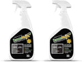 SCREEN MAGIC SM32T Screen Cleaner Spray - Trigger Sprayer For Windows &amp Doors - 2 Pack 32 Fl Oz Each