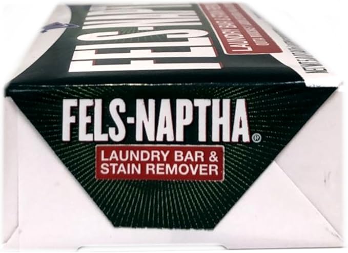 Zout Fels-Naptha Laundry Bar &amp Stain Remover &amp Pre-treater 5 Ounce Pack of 10
