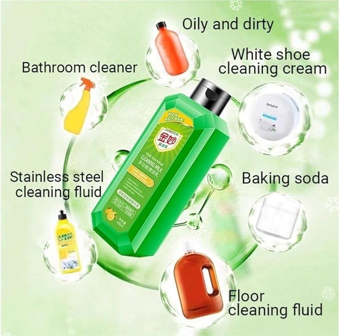 Powerful Multifunctional Concentrated Cleansing LotionEffectively Remove Dirt Stains And Dirt On Various Surfaces Making It A Must-have Product For Every Family. ( Color : 3Count (Pack of 3) )