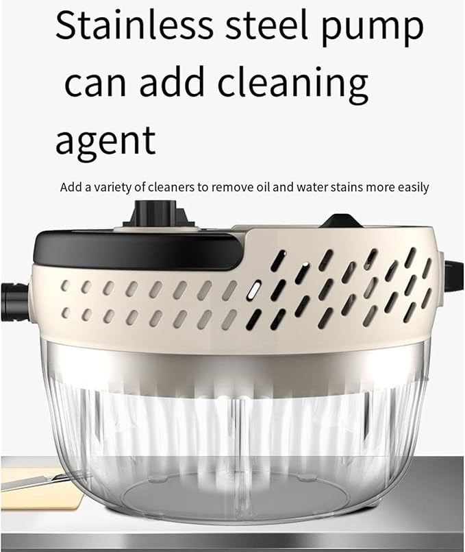 Handheld Steam Cleaner High Temperature Pressurized Steam Cleaning Machine Portable Car Steamer with Brush Heads