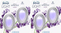 Generic Febreze Small Spaces Plug in Air Freshener Alternative for Home Heavy Duty Odor Eliminator for Strong Odor 4 Count (Pack of 1) (Lavender)