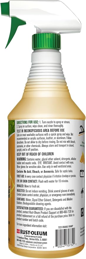 4 Set - C R Brands Inc. Mean Green Orange Champ Cleaner &amp Degreaser 32oz…
