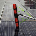 3-12M Window Cleaning Pole Window Cleaning Brush Equipment Window Cleaner Kit Water/Hose Fed Pole Cleaning Photovoltaic and Solar Panels/5M Rod/30Cm Brush Head