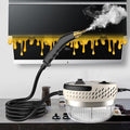 2500W Handheld Steam Cleaner Large Capacity 1400Ml Steam Cleaner High Pressure Steam Cleaner Car Portable Steam Machine Suitable for Cleaning Ovens Furniture Cars