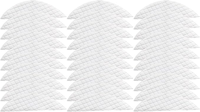 Carpet Cleaning Machine Accessories Original Disposable Mop ClothCompatible for Lydsto R1 S1 R1D R1A Robotic Vacuum Cleaner Parts Cleaning Cloth Mop Rags Pads Accessories(30pcs)