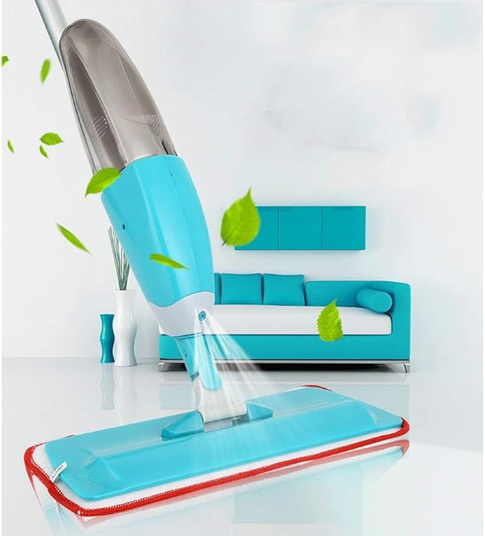 Spray Mop for Floor Cleaning Hardwood Floor Mop Microfiber Mop for Tile Floors Wet Mop with Sprayer(Blue)