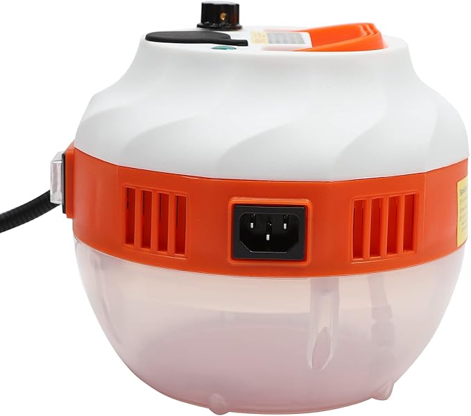 Steam Cleaner Handheld for Home Use 1600W Portable Steamer for Cleaning 1.35L/0.35Gal Water Tank Capacity Steam Cleaner for Car Floor Tiles Kitchen Bathroom (White)