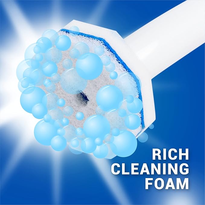 Aimery 100 Counts Blue Disposable Toilet Bowl Cleaning Refills Make Toilet And Bathroom Be Fresh(100 Blue)