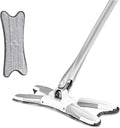 Butterfly Floor Squeeze with Replacement Pads Self Wringing Flat Mop Cleaning Tool(XMop-1pcs)