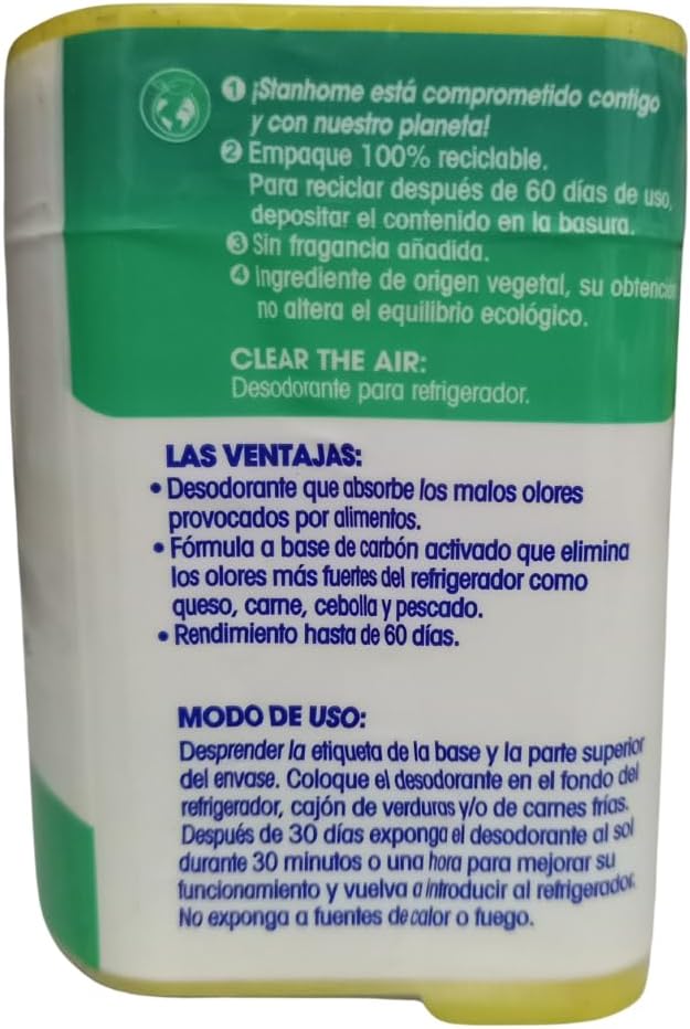 STANHOME Clearthe Air Stanhome Refrigerator Deodorizer 4 Pcs Economical and Efficient Refrigerator Deodorizer