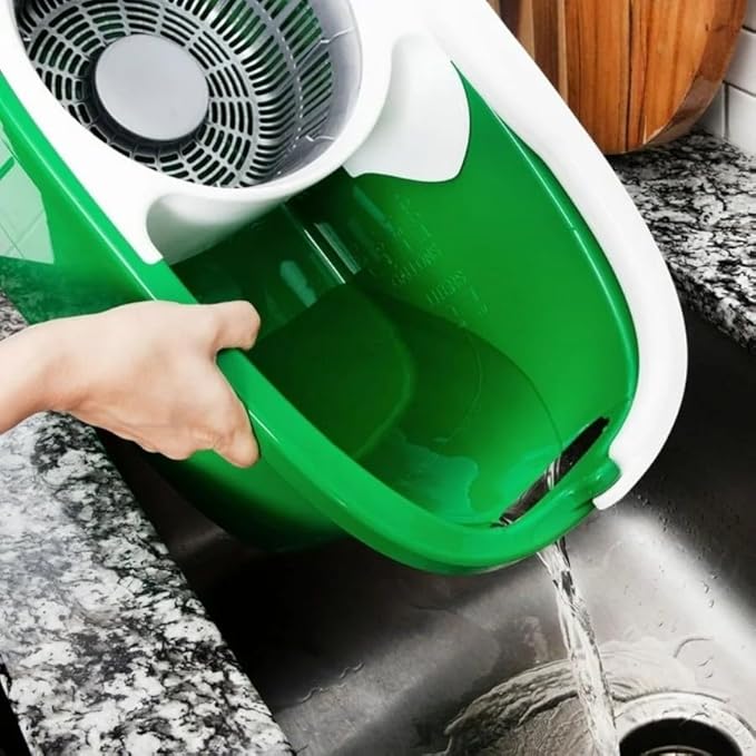 Rotary mop All-in-one Floor Cleaning Set Equipped with an Advanced Microfiber mop Head.