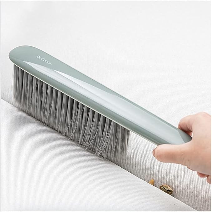 VALGRE Precipitator Bed Brush Soft Cleaning Brush Hand Broom Hotel Family Clothes Dust Hair Sofa Bed Sheets Bedspread Carpet Cleaning ABS+PBT+PET dust Catcher(Blue)