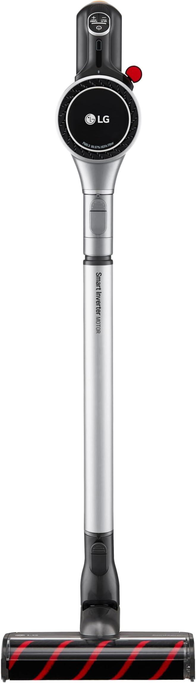 LG CordZero Cordless Stick Vacuum 2 Batteries 120 Min Run Time Powerful Cleaning for Carpet Hard Floors &amp Pet Hair Lightweight High-Capacity Dust Bin 10-Year Motor Warranty A926KSM (Renewe