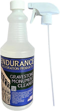 Endurance Gravestone &amp Monument Cleaner - 1 Quart (Spray Bottle)