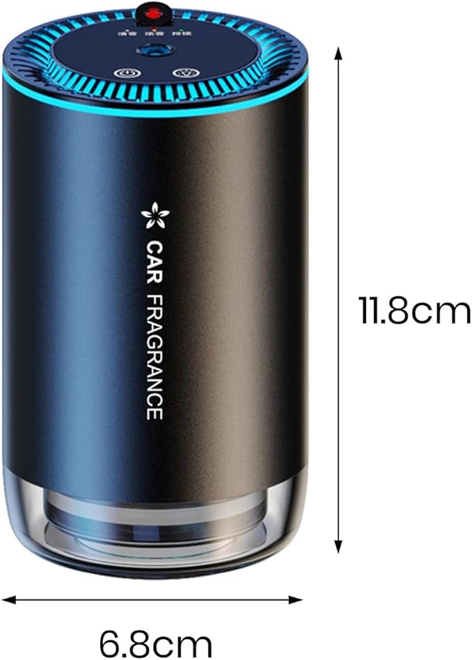Atmosphere Light Car Supplies Sure Here's A Product Title for Air Freshener Smart Essential Oil Diffuser Atomization Auto On/Off Rechargeable B