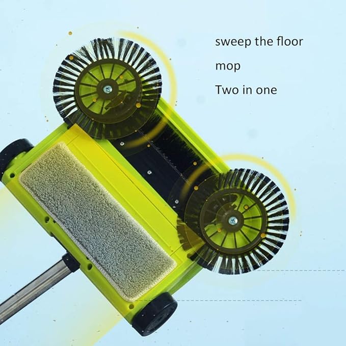 Electronics Mops Sweeping Machine Hand Push Household Manual Automatic Sweeping Mopping Machine