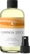 Aroma Country Pumpkin Spice Diffuser Oil - Luxury Essential Oils for Diffuser Refill &amp Air Freshener Room Spray Long-Lasting Natural Home Fragrance for Diffusers &amp Machines (4 Fl Oz)